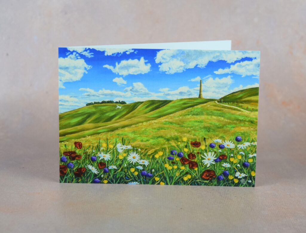 Cherhill Down in Spring