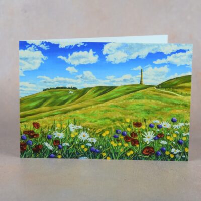 Cherhill Down in Spring