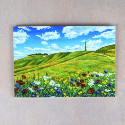 Cherhill Down in Spring