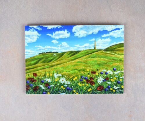 Cherhill Down in Spring