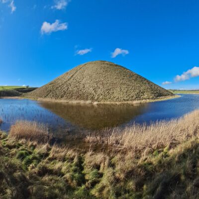 Silbury Hill Surrounded by Water
