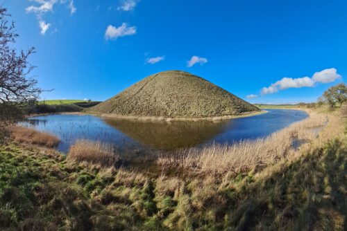 Silbury Hill Surrounded by Water