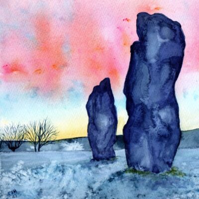 465648042_472056725890043_3366746857378855759_n Frosty Sunrise at Avebury, giclée print on paper