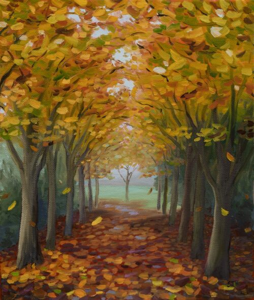 DSC_0006 (2) Autumn Walk, giclée print on paper or stretched canvas