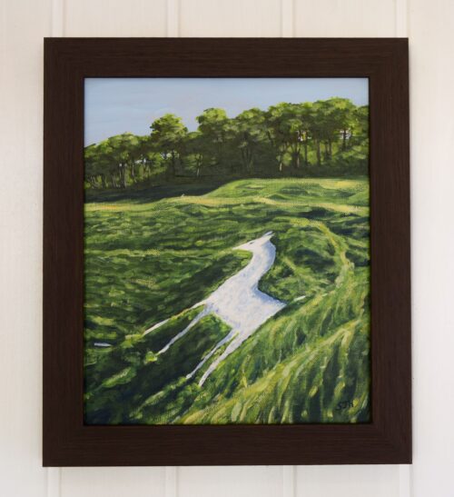 DSC_0007 (2) Cherhill White Horse, original acrylic on stretched canvas