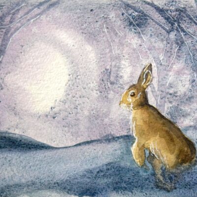 DSC_0008 (2) Moongazing Hare, giclée print on paper