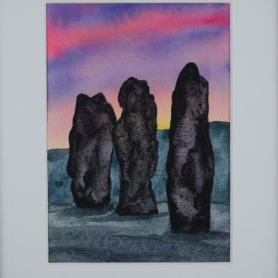 DSC_0012 Avebury Stones Sunrise 1
