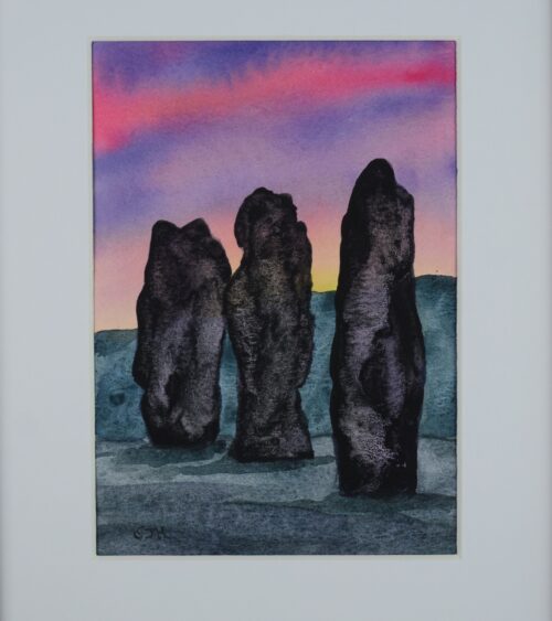 DSC_0012 Avebury Stones Sunrise 1