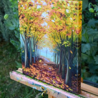 DSC_0026 Autumn Walk, giclée print on paper or stretched canvas