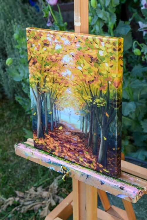 DSC_0026 Autumn Walk, giclée print on paper or stretched canvas