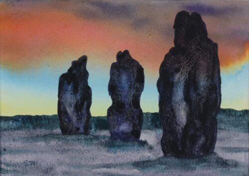 DSC_0027 Avebury Stones Sunrise 2