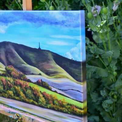DSC_0030 Cherhill Down in Autumn, giclée print on paper or stretched canvas