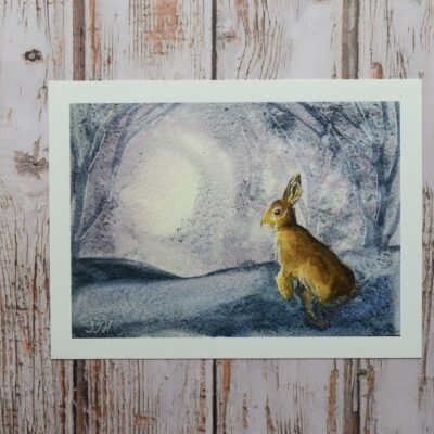 DSC_0041 Moongazing Hare, giclée print on paper