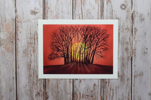 Barrow Sunrise, giclée print on paper