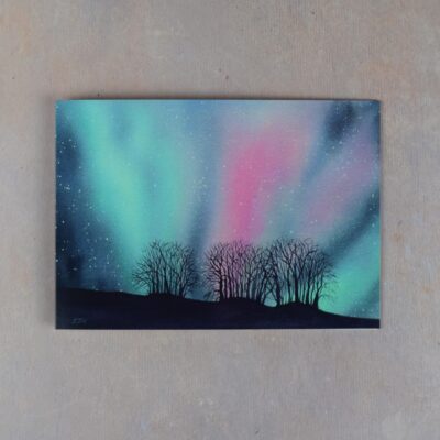 Aurora Over the Barrows