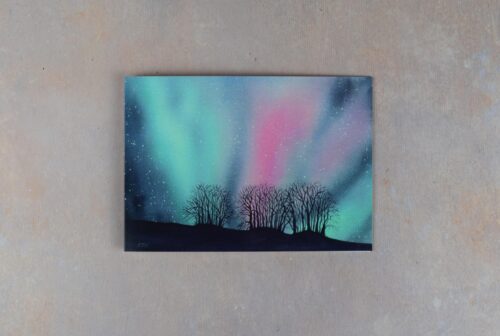 Aurora Over the Barrows