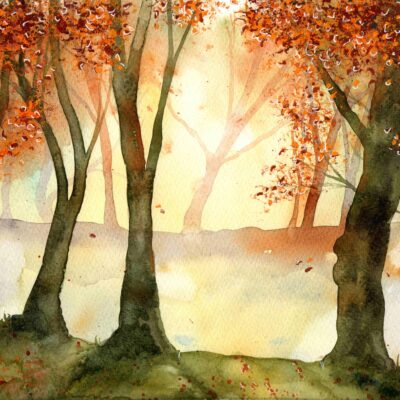 img20230515_10055219 Misty Autumn Sunrise at Furze Knoll, giclée print on paper