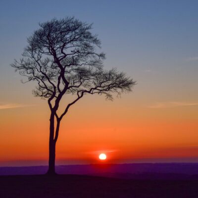 Oliver's Castle Sunset