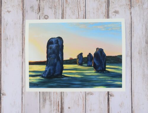 DSC_0002 Avebury Sunrise, giclée print on paper or stretched canvas
